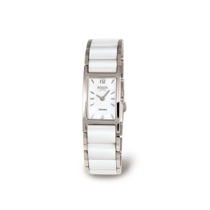 Boccia Ceramic Damen Uhr Weiß/Silber 3201-01...