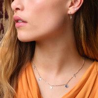 CHARMY Halskette vergoldet aus 925 Sterling Silber