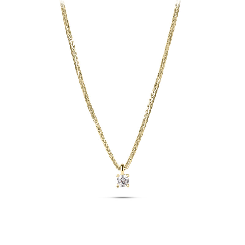 Helfrich Jewels 585 Gold Diamant Halskette VGDN001/2.5